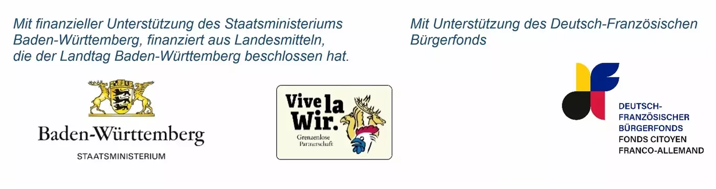 Das Europafest 2024 in Denzlingen wird untersttzt vom Staatsministerium Baden-Wrttemberg und vom Deutsch-Franzsischen Brgerfonds