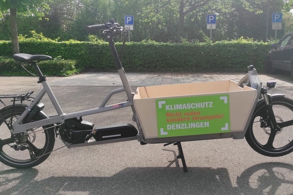 E-Lastenrad "Gunnar" der Gemeinde Denzlingen