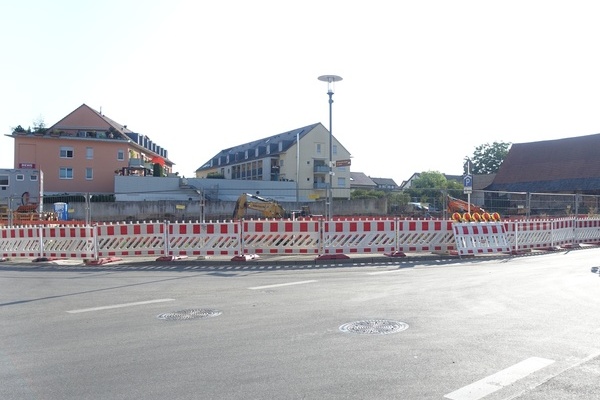 Baustelle Rosenstraße/Hauptstraße