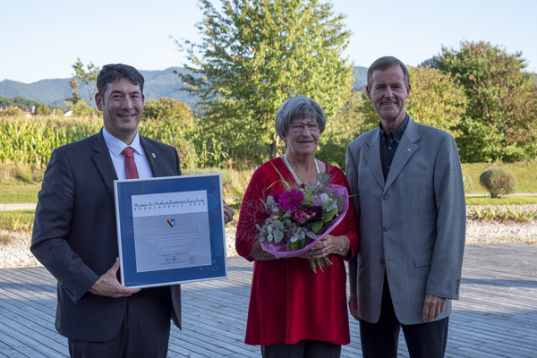 Überreichung Bürgerpreis an Lisa Peltz